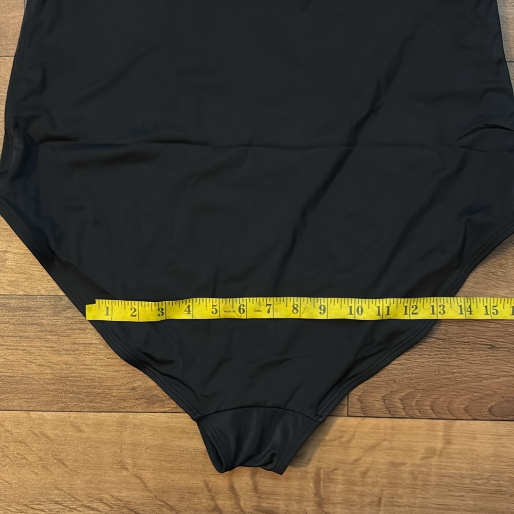 Andie Swim Size XXLT The Malibu One Piece Swimsuit NWT Black Fan Favorite Beach - Picture 16 of 16